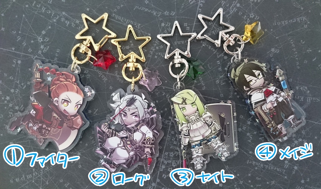 アクリルキーホルダー