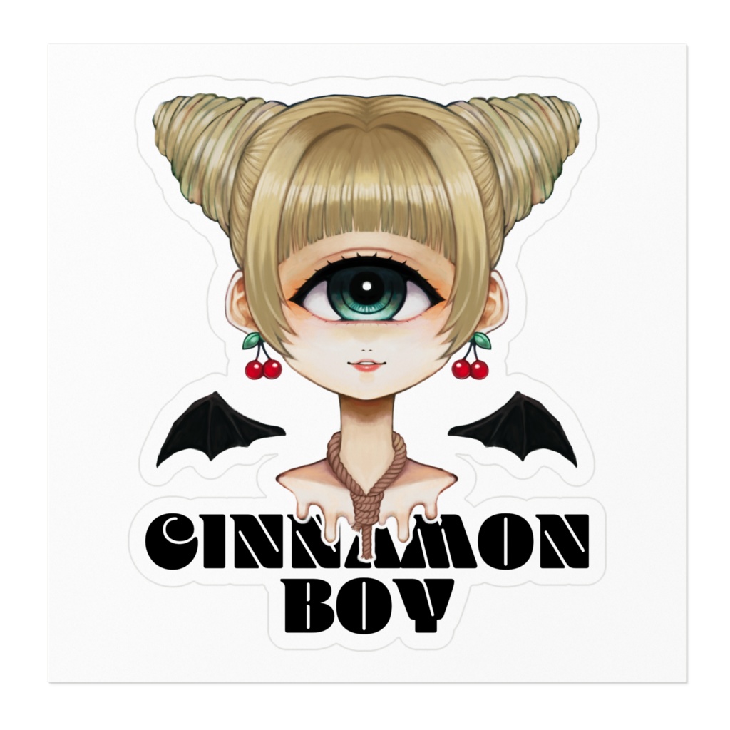 単眼小悪魔ちゃんステッカー