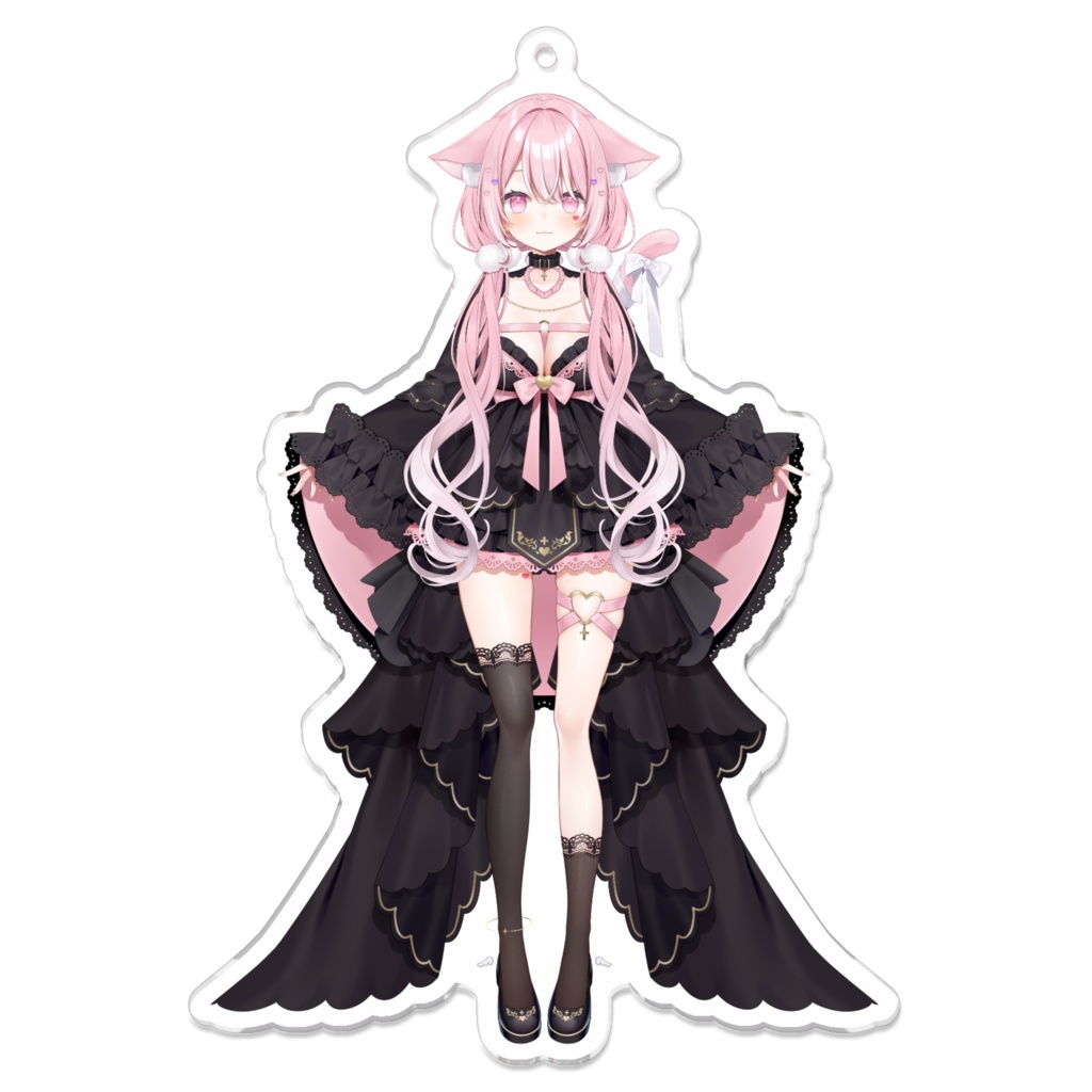 【新差分】1.5周年 立ち絵アクキー pink