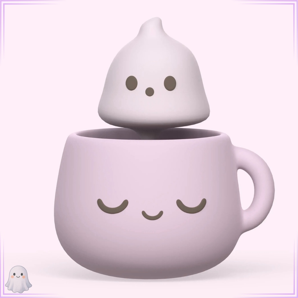 ☕👻 Ghost Café 3D Props Pack — ゴーストカフェ・3Dプロップセット