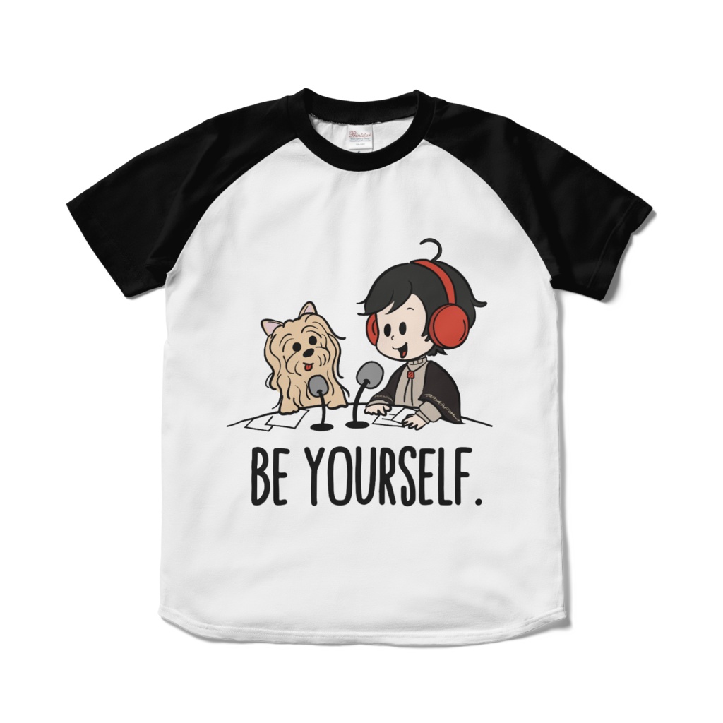 オリジナルTシャツ①「BE YOURSELF.」