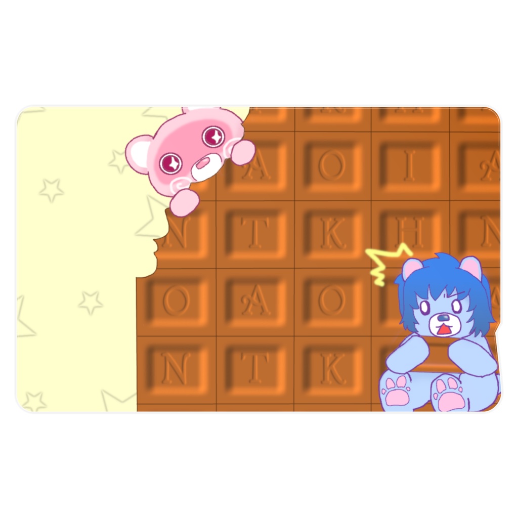 チョコってるカードステッカー