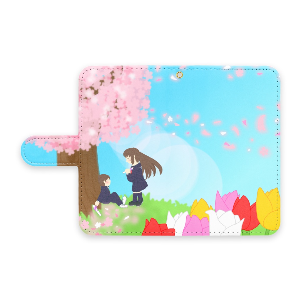 想い桜の下で androidケース