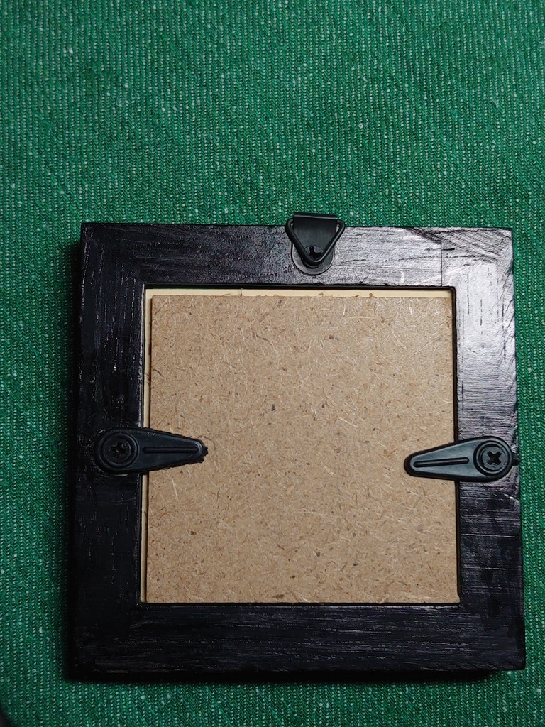 【ミニ額縁】サンタうさぎ