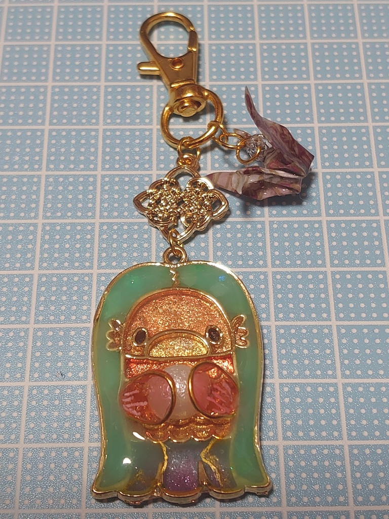 【キーホルダー】アマビエの祈りをのせてA