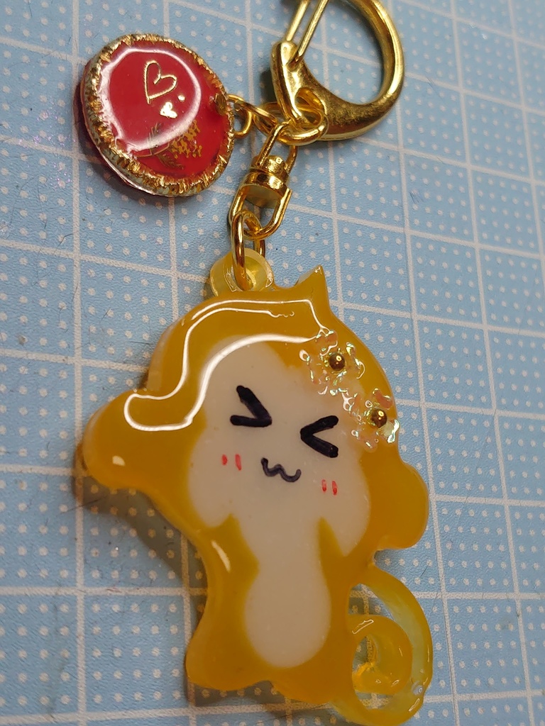 【キーホルダー】おさるさん(金木犀イメージ)