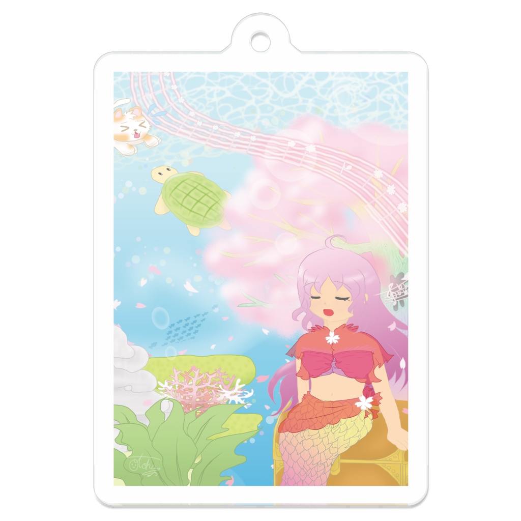 海中桜と想歌(コーティング有り)