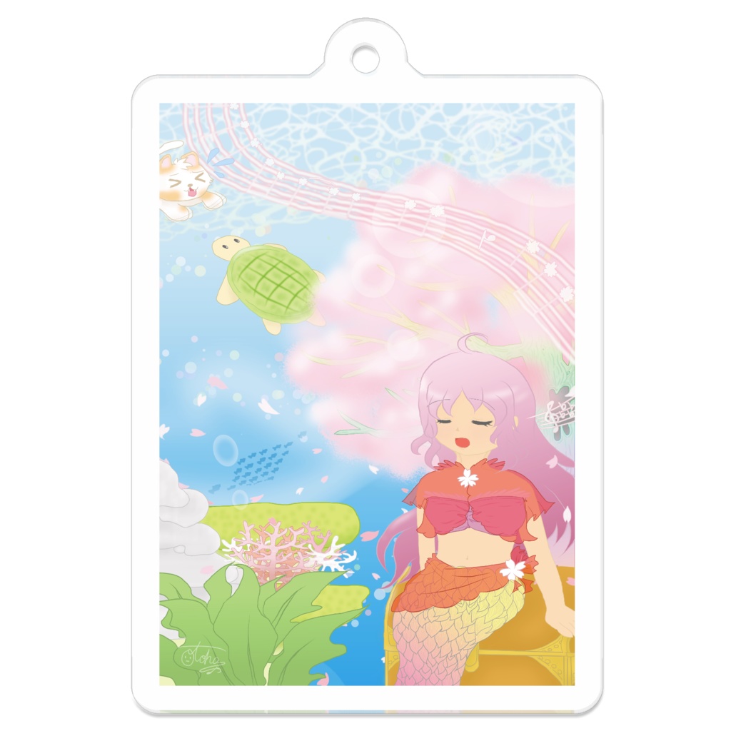 海中桜と想歌(コーティング無し)