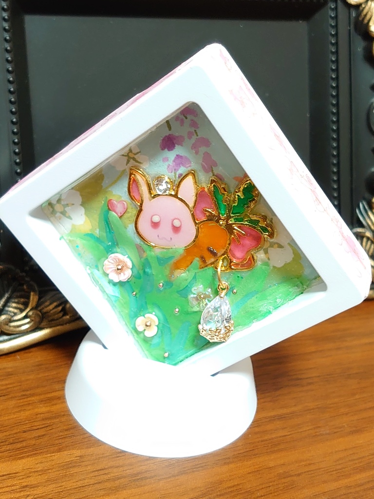 兎デザインの可愛い置物ちゃん