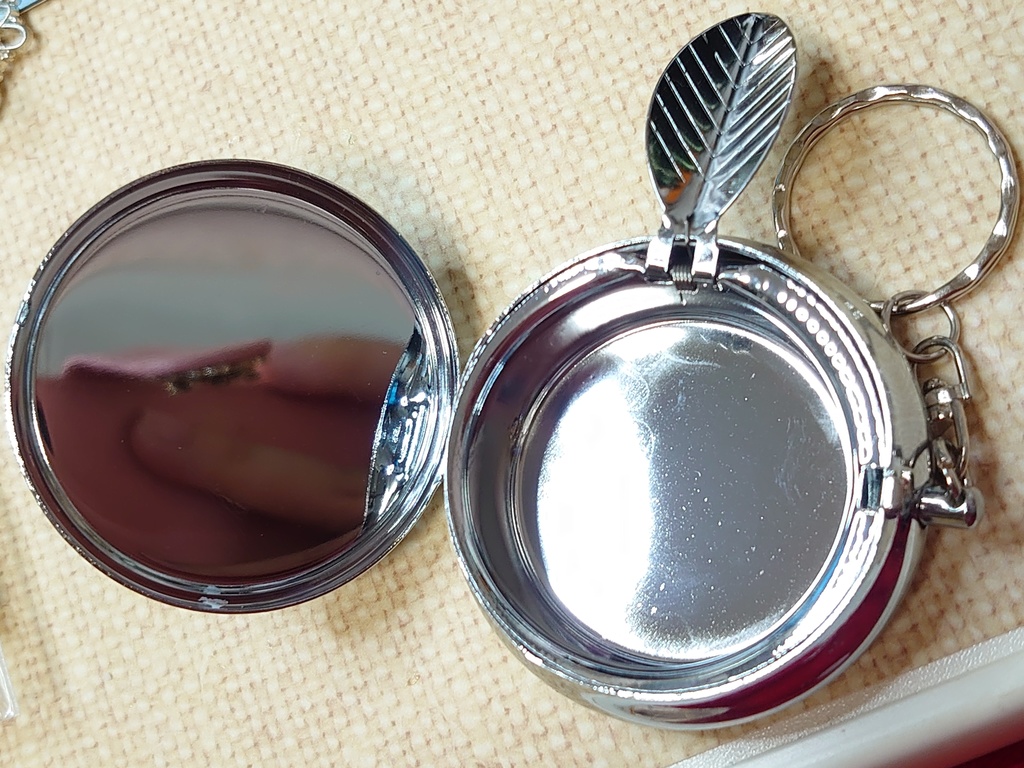 マリン携帯灰皿キーホルダー(ブルー)