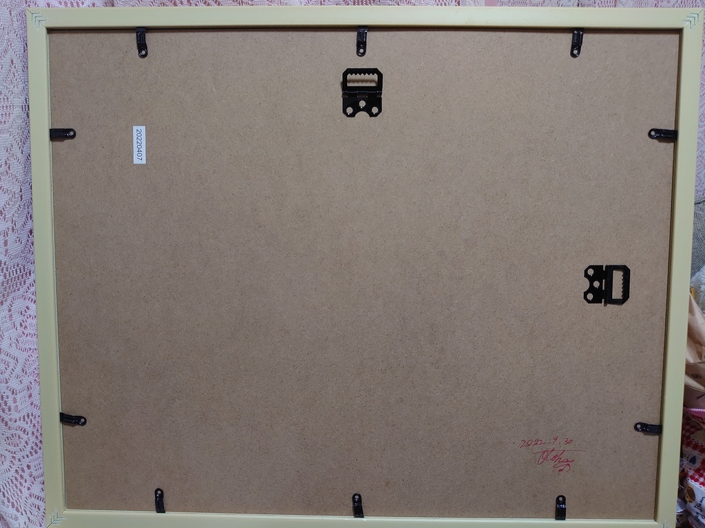 yumeかわ くまとたぬき 大額縁