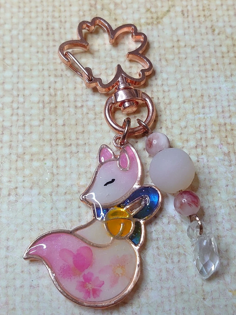 花いなりさん キーホルダ