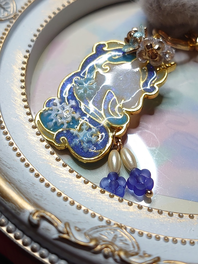 winterユニコーン キーホルダー(NEWVer.)