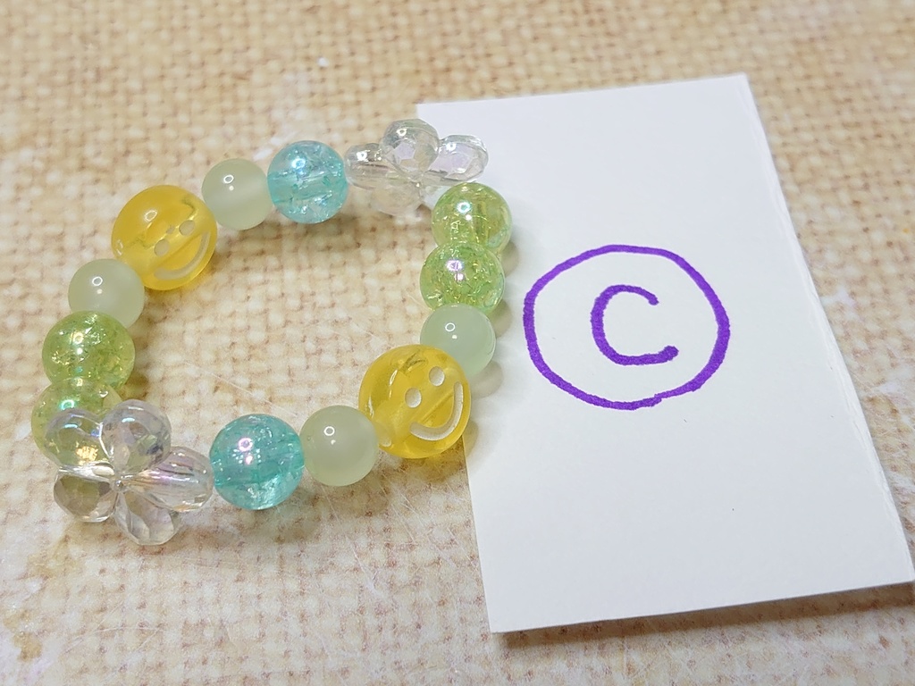 にこにこブレスレット(お子様用)