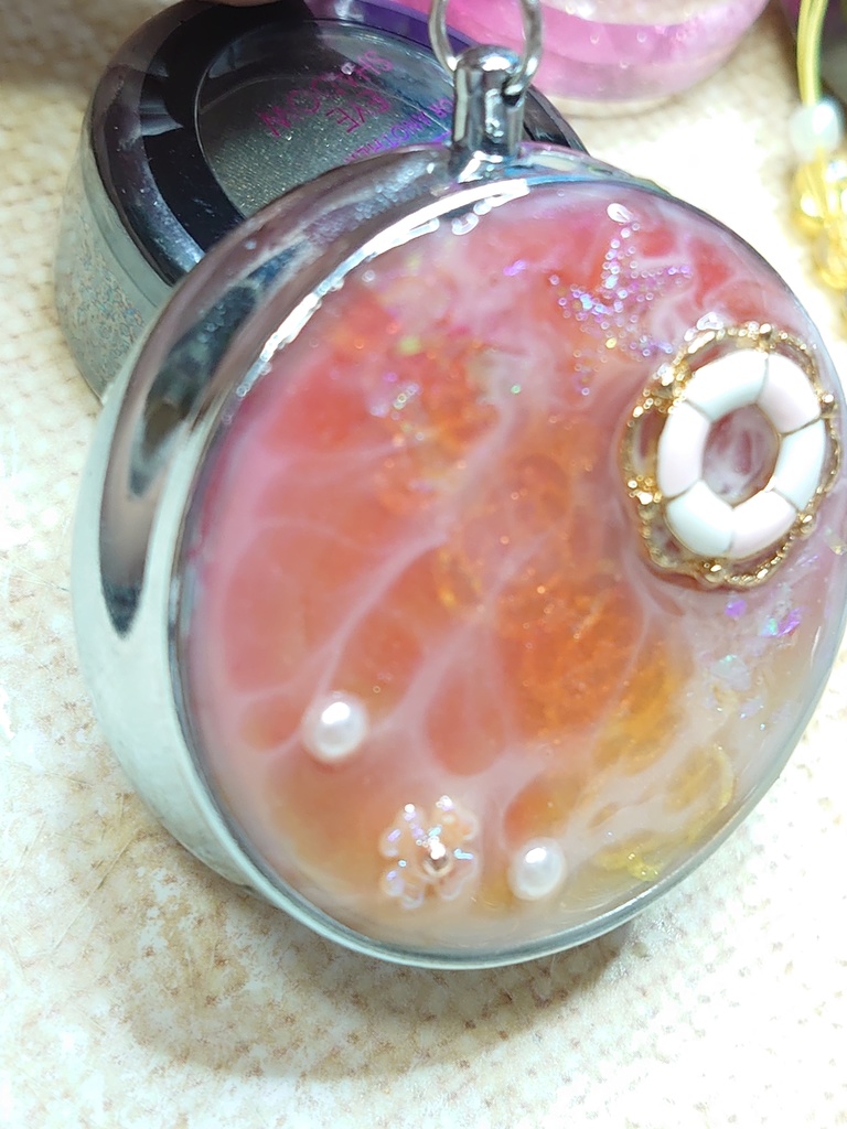 海の携帯灰皿キーホルダー 2023ver.(小物入れの利用可)