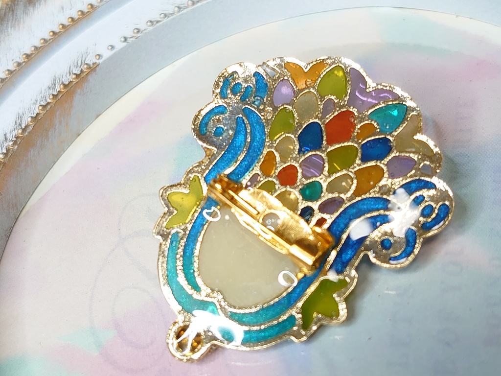 アマビエ様 ブローチ