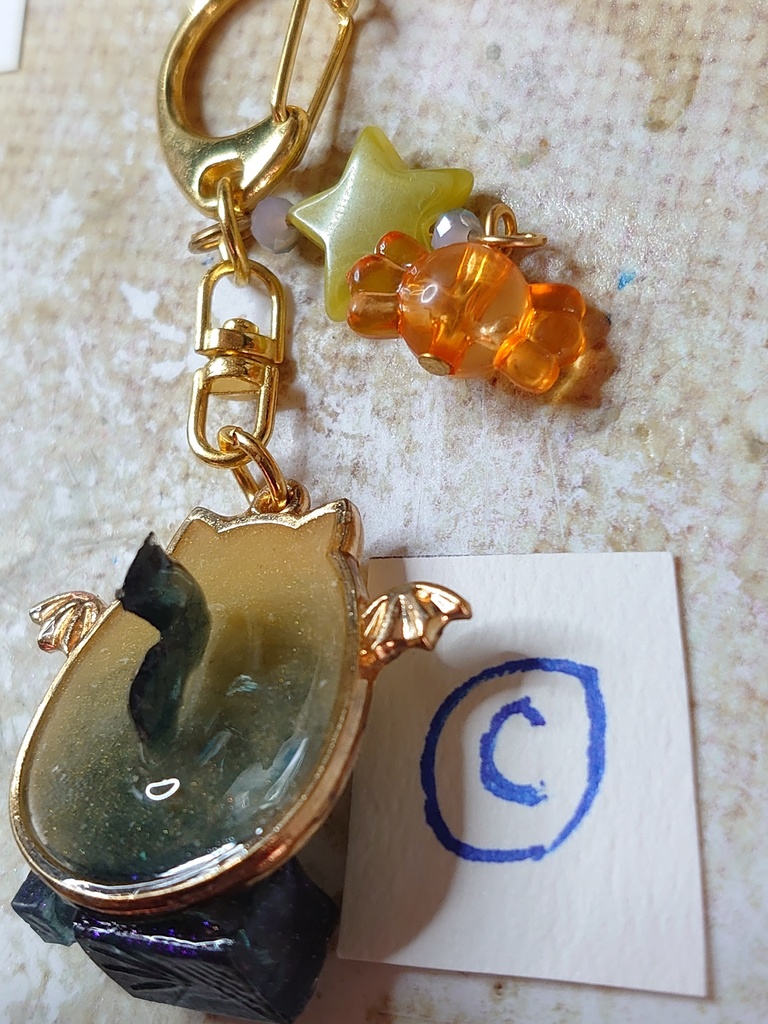 【キーホルダー】Trick or Treat~酒をくれないとイタズラするにゃ!~