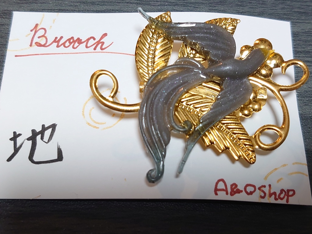 6属性のフェニックス ブローチ