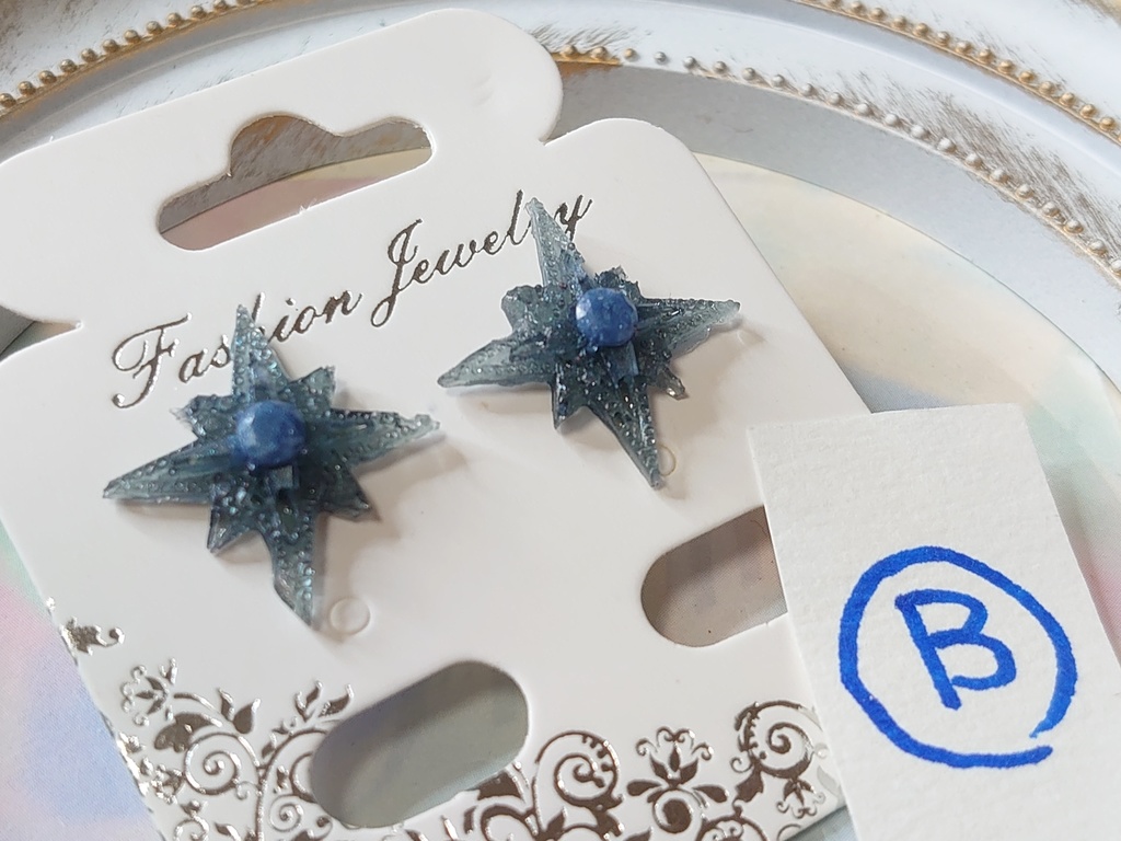 漆黒のピアス&イヤリング