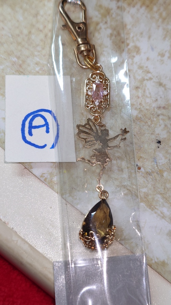 妖精と雫のミニキーホルダー