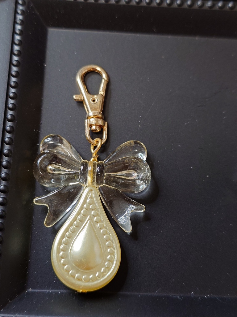 リボンラルム ミニキーホルダー