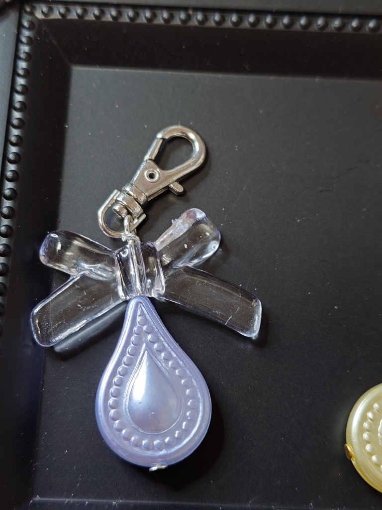 リボンラルム ミニキーホルダー