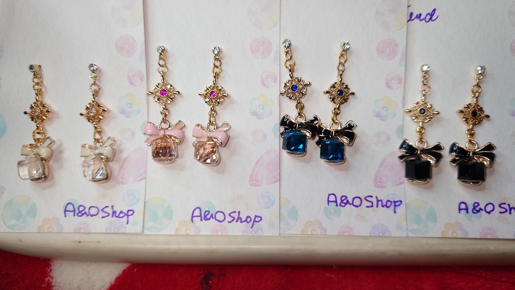 聖なる夜のプレゼント🎁ピアス(イヤリング交換可)