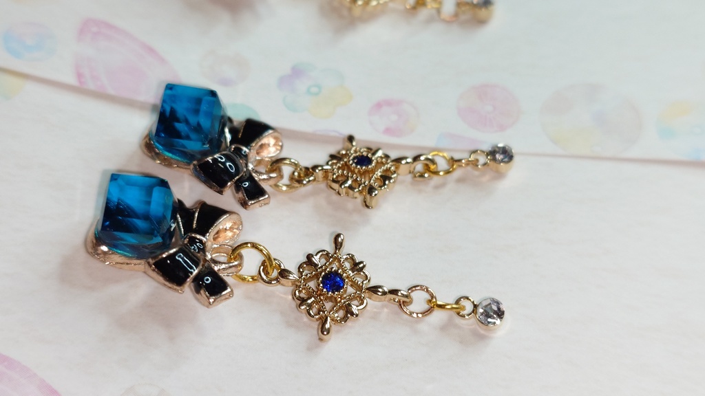 聖なる夜のプレゼント🎁ピアス(イヤリング交換可)