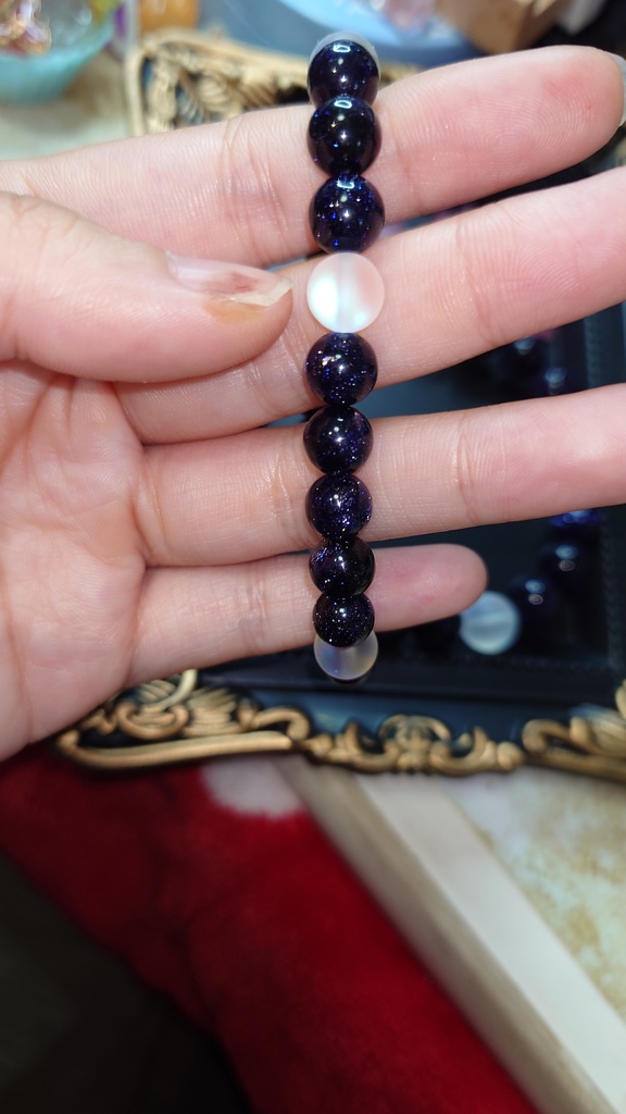 紫金石のブレスレット