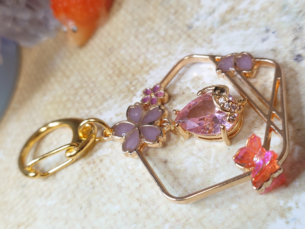 さくらと雫のキーホルダー