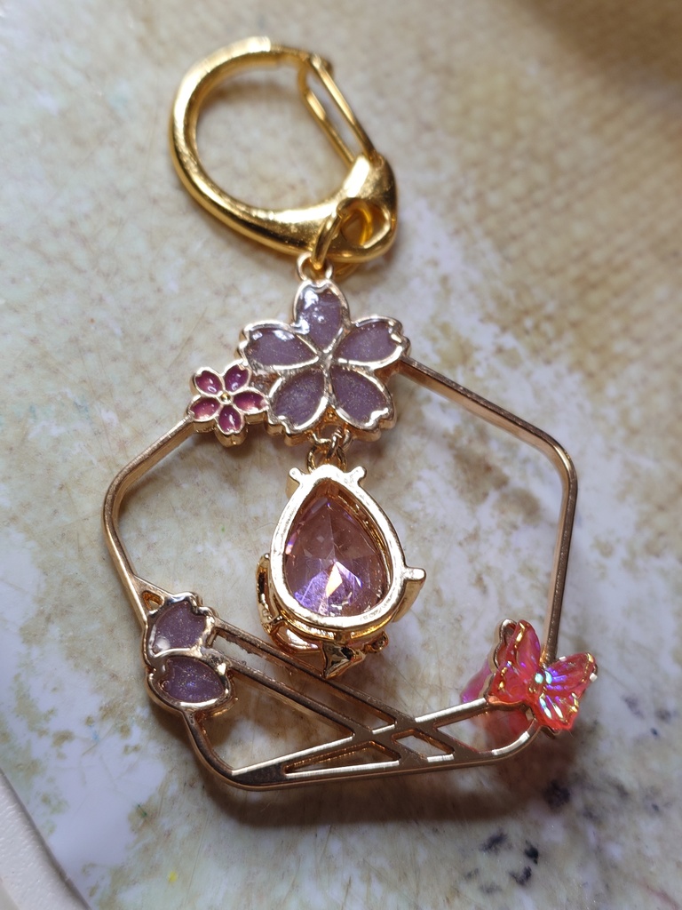 さくらと雫のキーホルダー