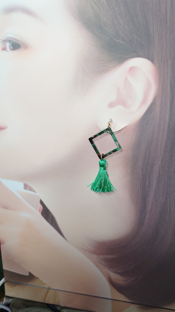チャイナ風? イヤリング