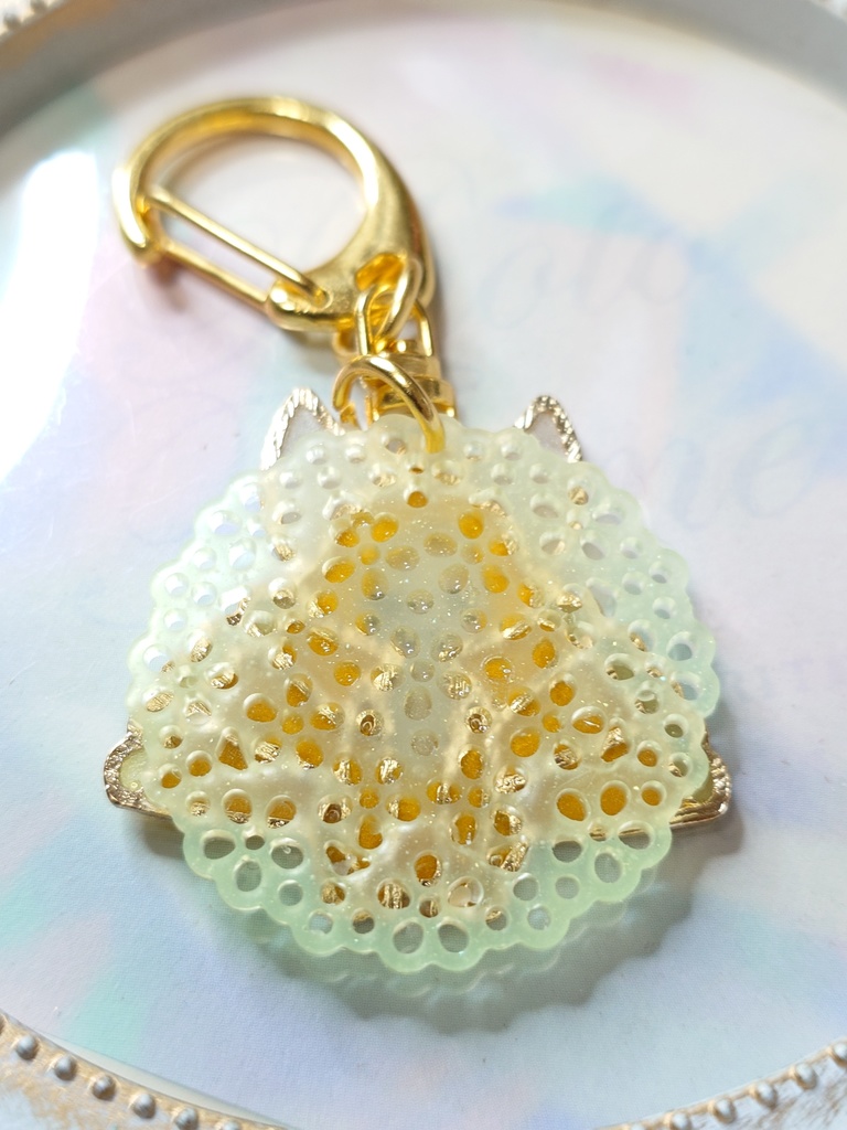 もふもふ九尾のキーホルダー