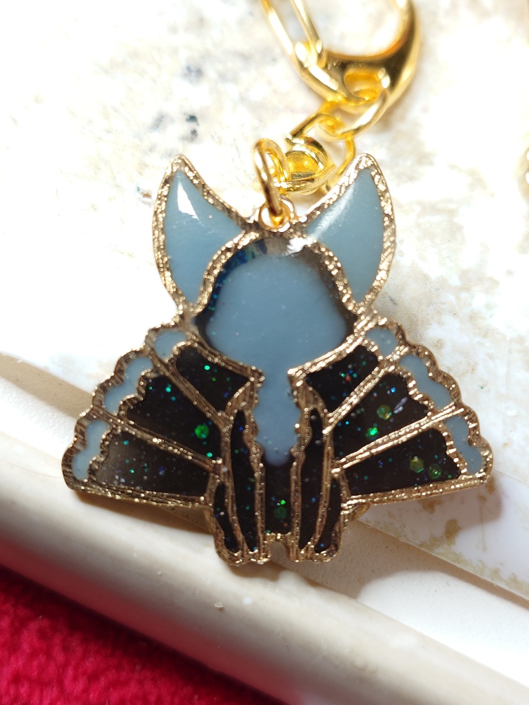 もふもふ九尾のキーホルダー