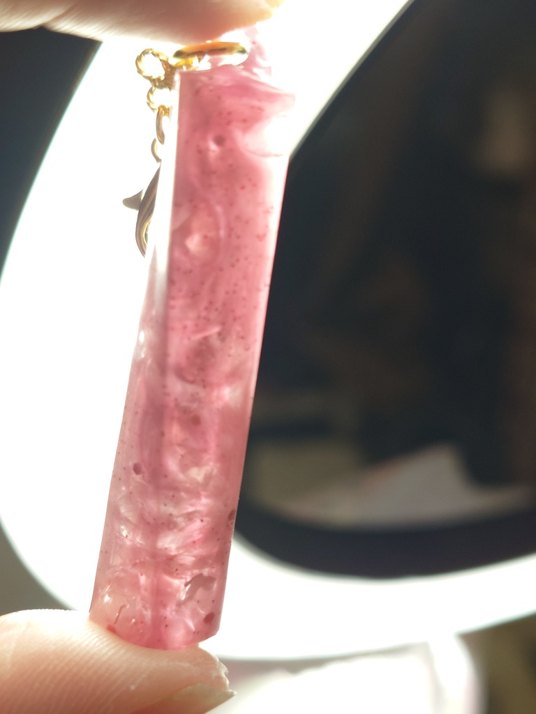 天然石入りチャーム