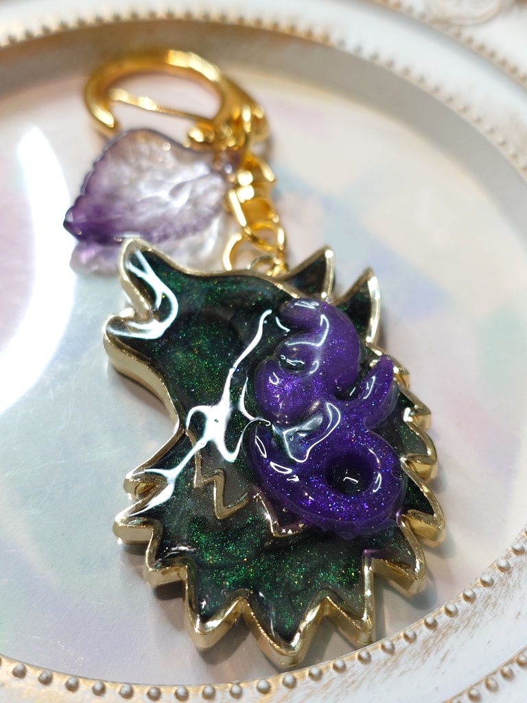 リーフ狼のキーホルダー