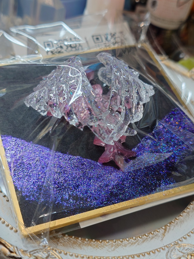 豆色紙_十字架と羽根