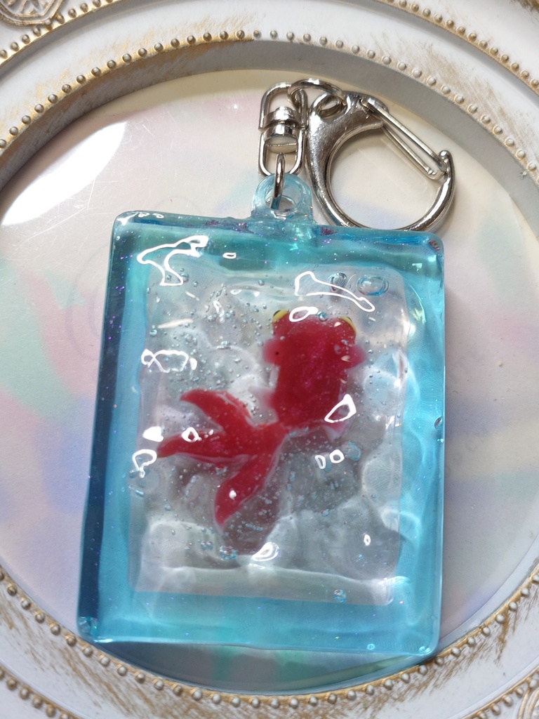 出目金ちゃんキーホルダー