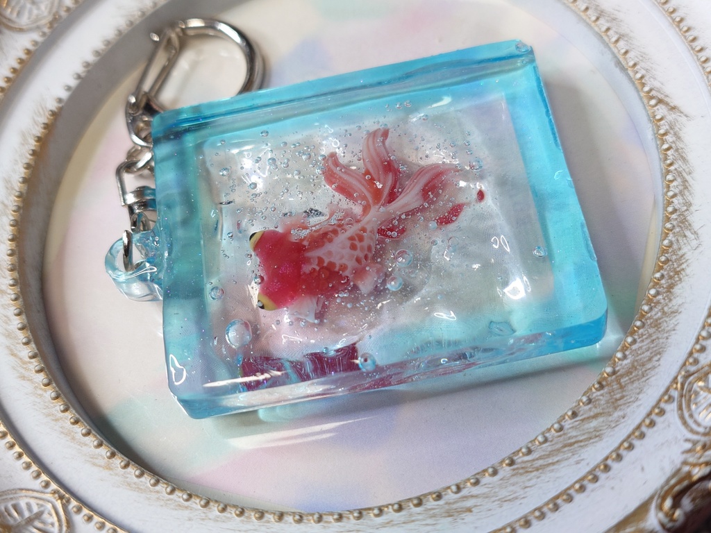 出目金ちゃんキーホルダー