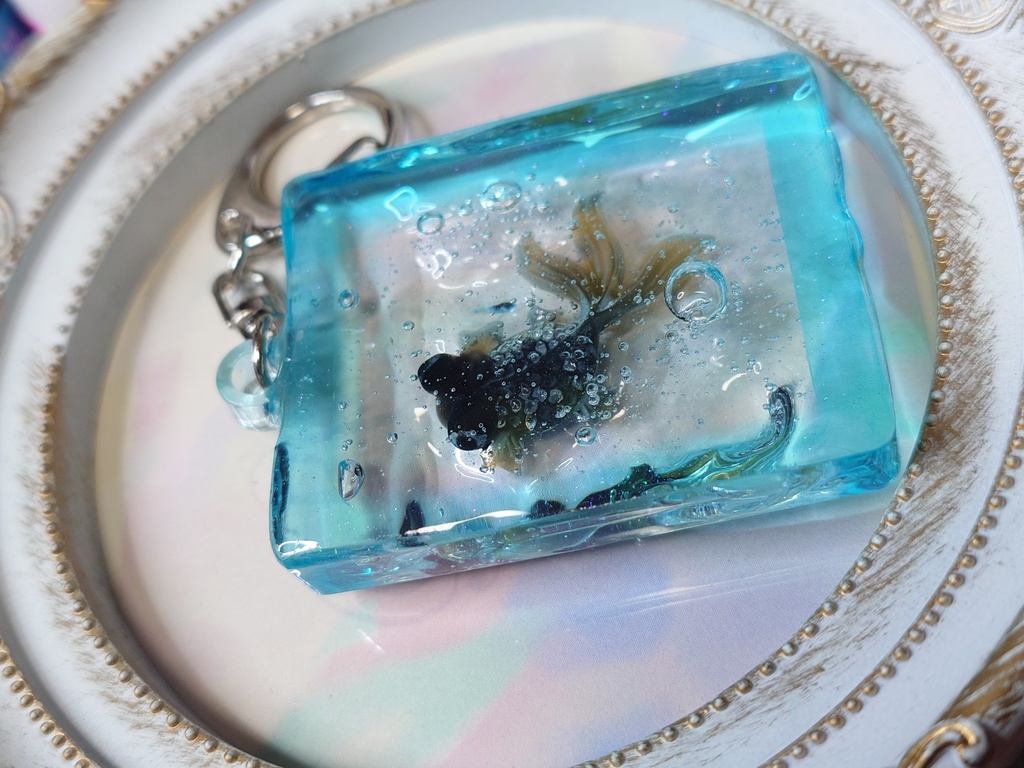 出目金ちゃんキーホルダー