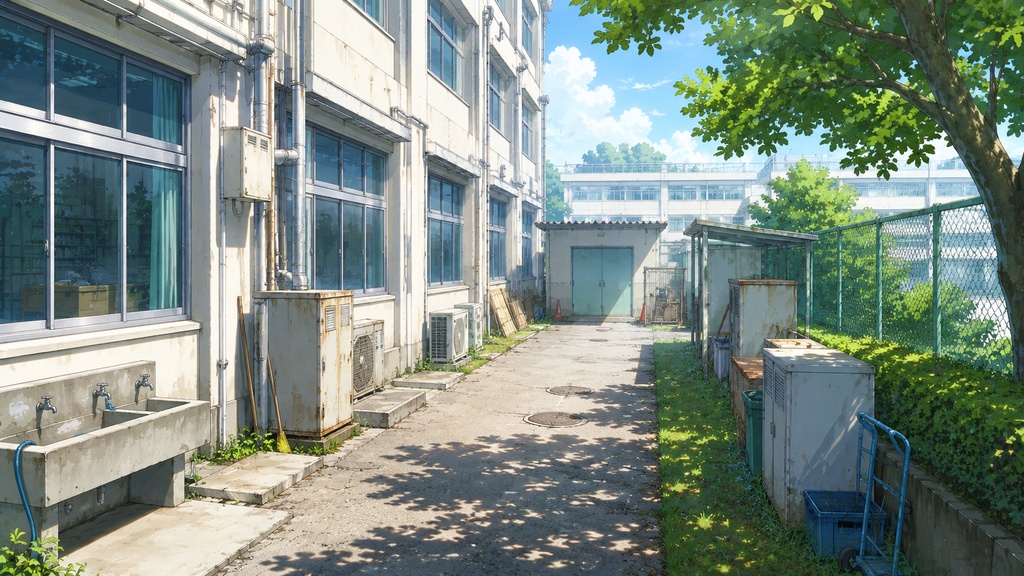 【18枚】エモイ学校の背景(ゲーム/TRPG/CoC/ココフォリア)