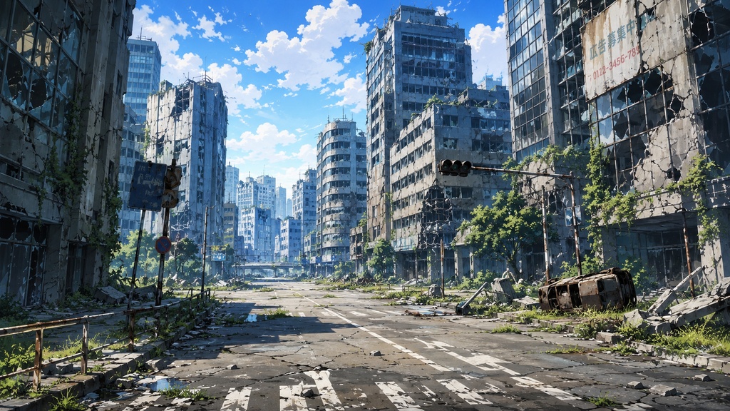 【１５枚】荒廃した世界の背景（ゲーム/TRPG/CoC/ココフォリア）