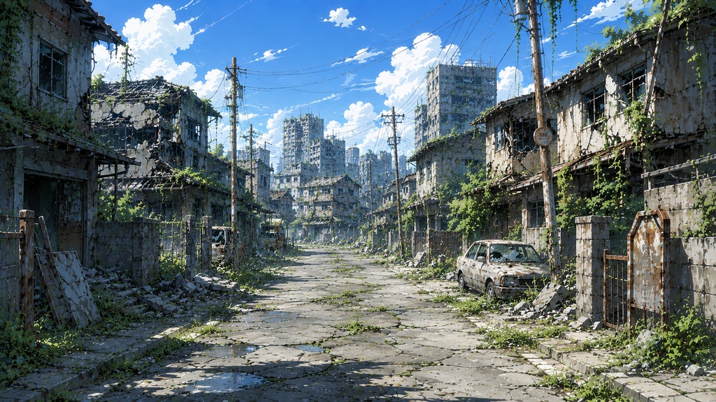 【15枚】荒廃した世界の背景(ゲーム/TRPG/CoC/ココフォリア)