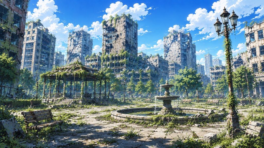 【15枚】荒廃した世界の背景(ゲーム/TRPG/CoC/ココフォリア)