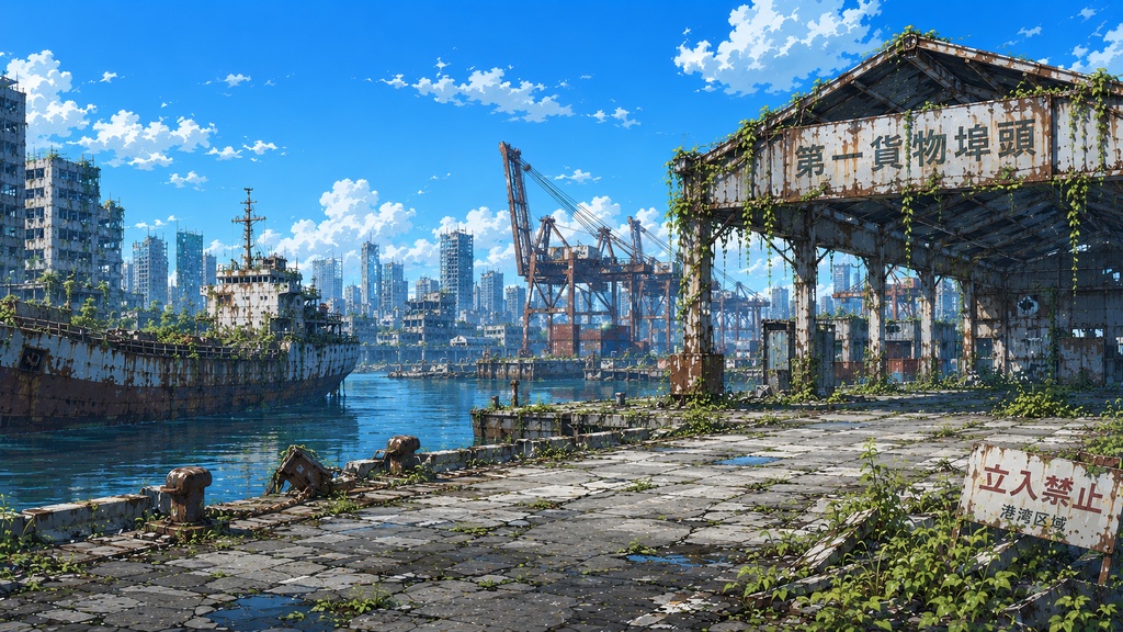 【15枚】荒廃した世界の背景(ゲーム/TRPG/CoC/ココフォリア)