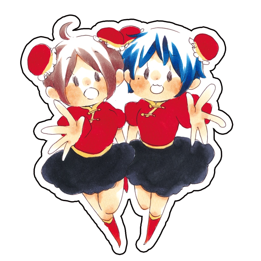 【年賀状】2021年2bear年賀状