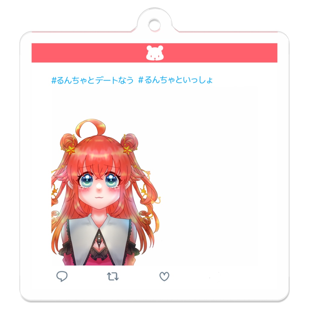アキバBD掲載記念/SNS風アクキー 昼ver.