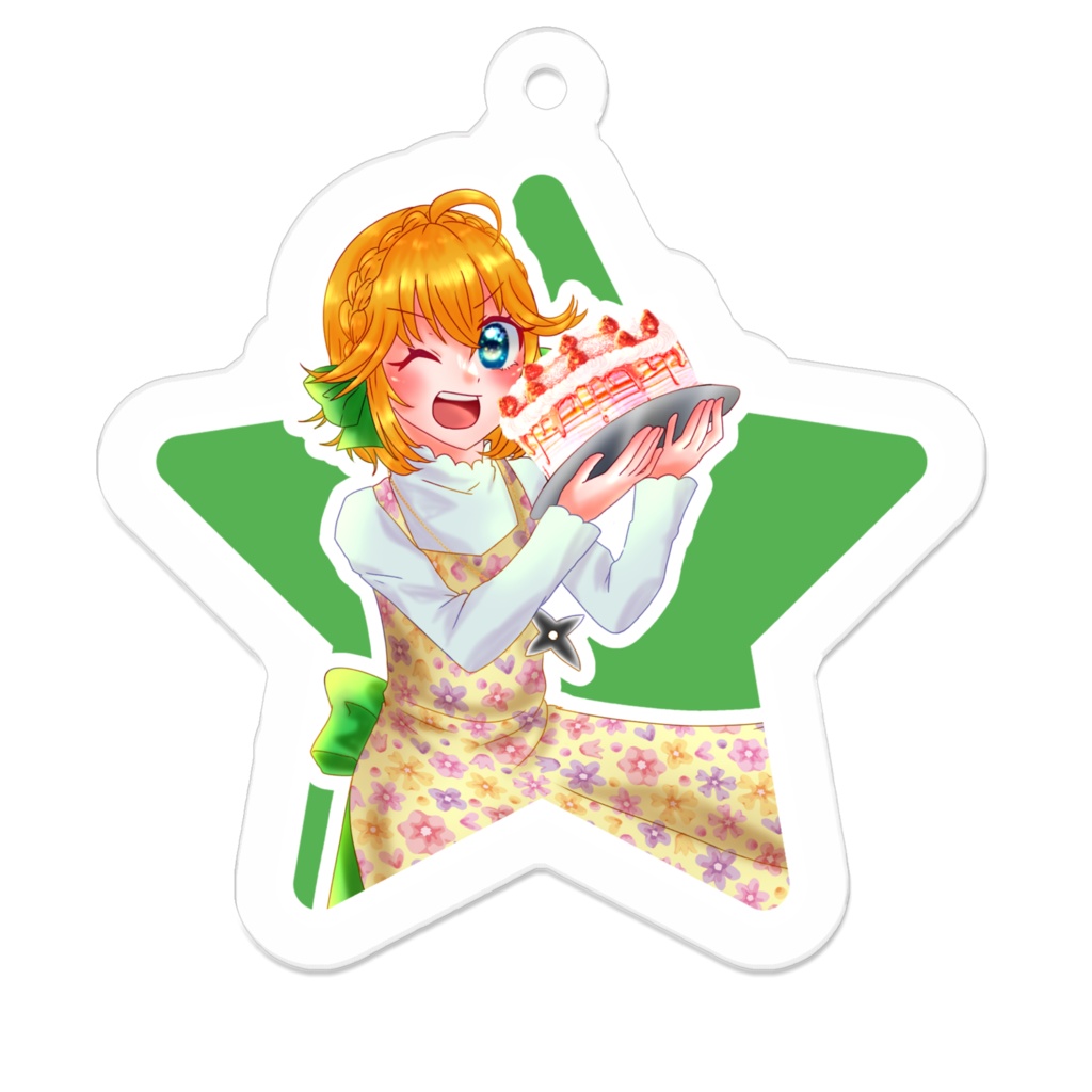 アキバBD掲載記念アクキー50mm/BDパーティ(ソロver.)