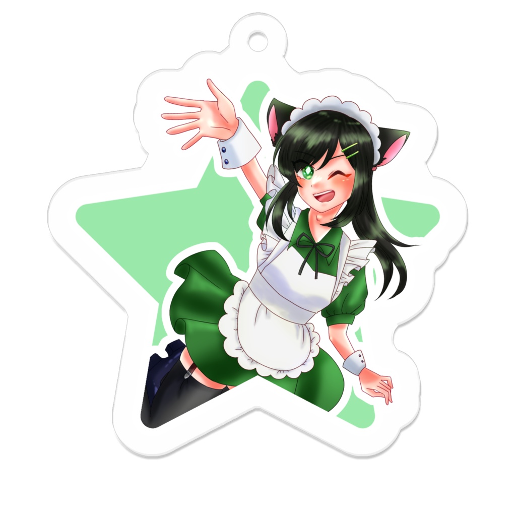 アキバBD掲載記念アクキー50mm/BDパーティ(ソロver.)