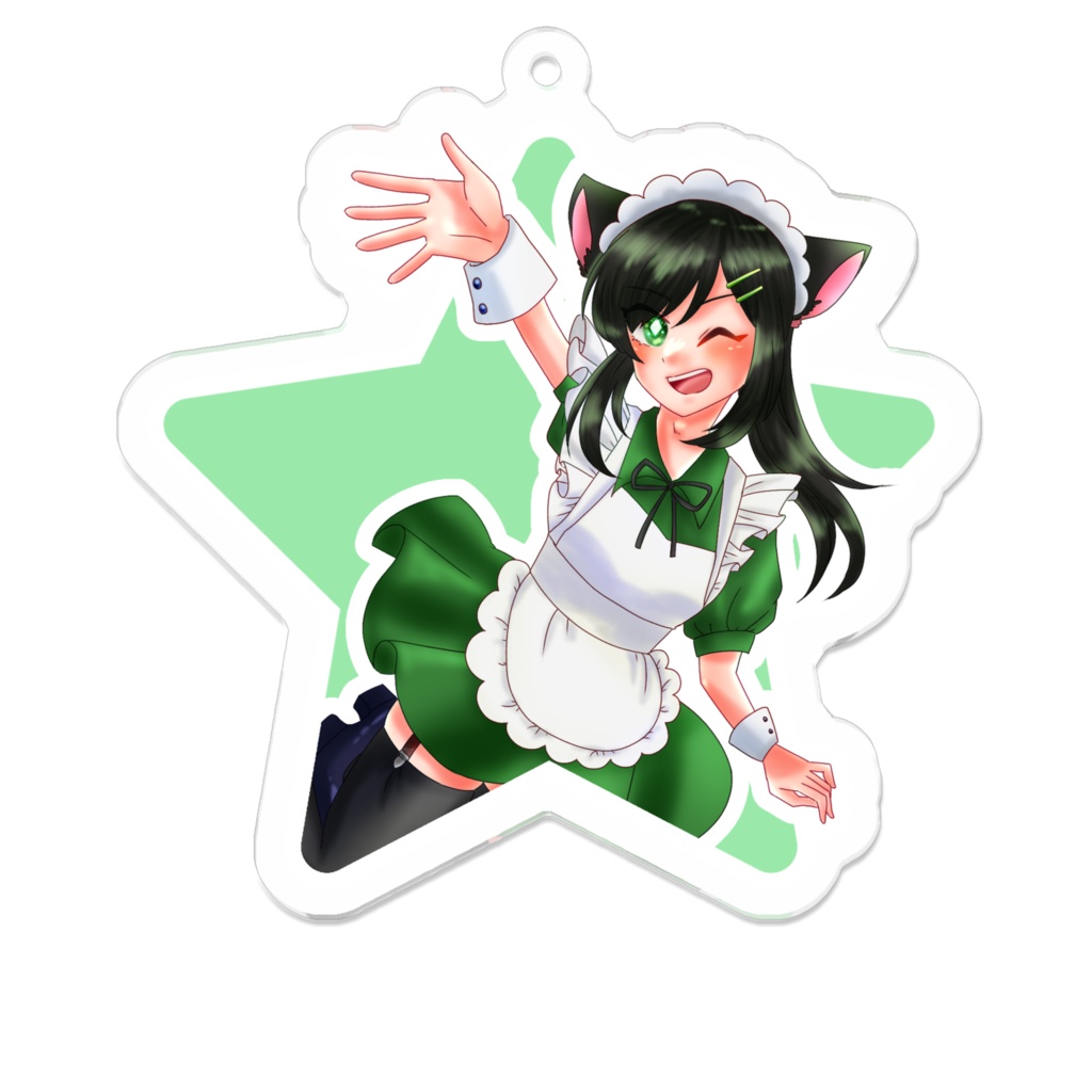 アキバBD掲載記念アクキー70mm/パーティ(ソロver.)